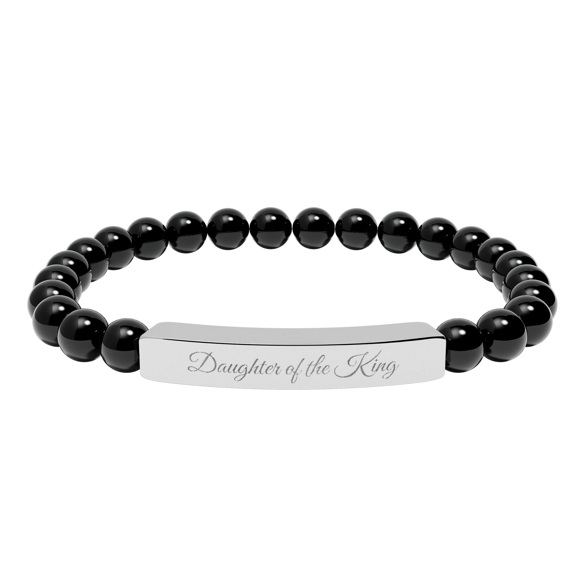 Daughter of the King | Bar Beaded Bracelet