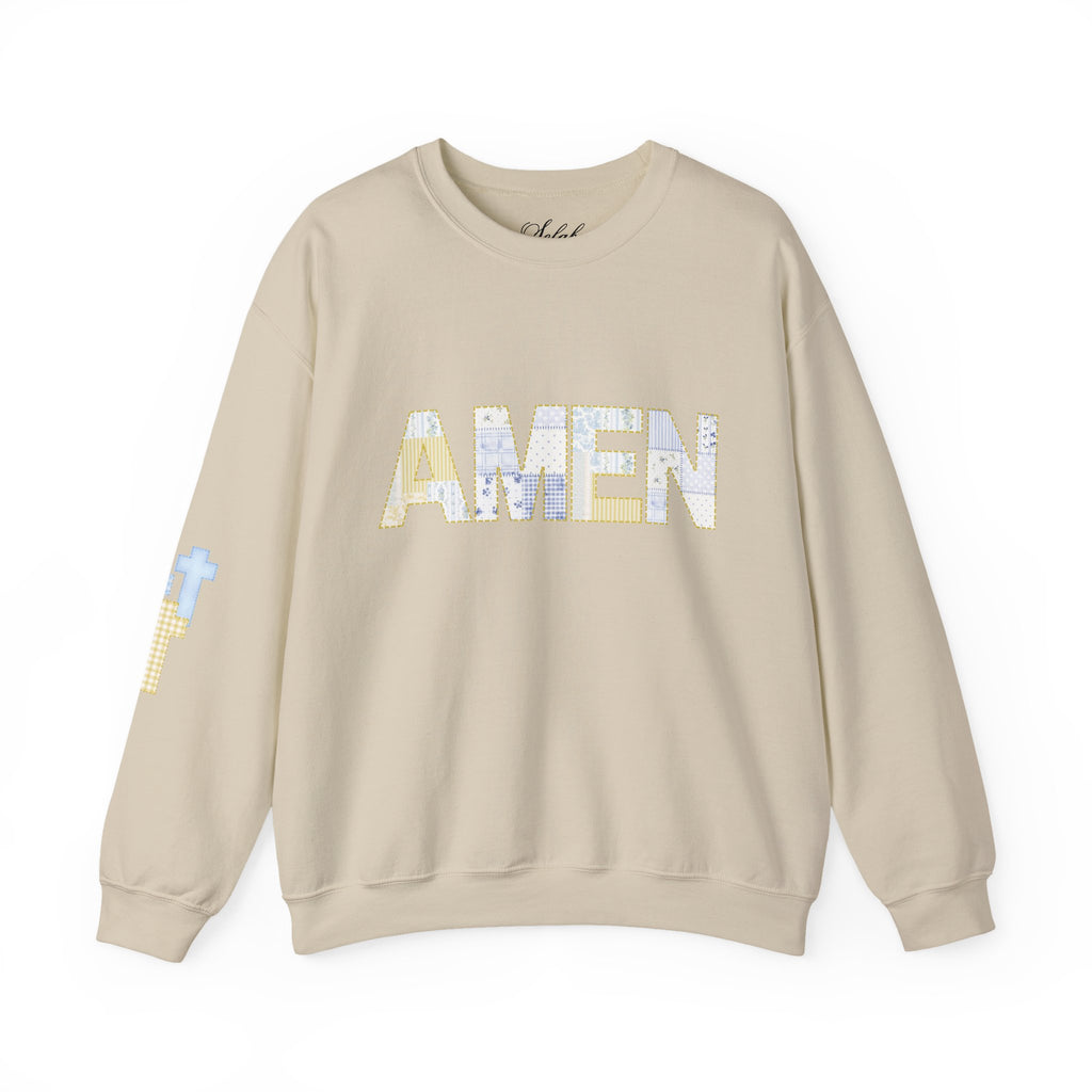 AMEN Quilted | Crew