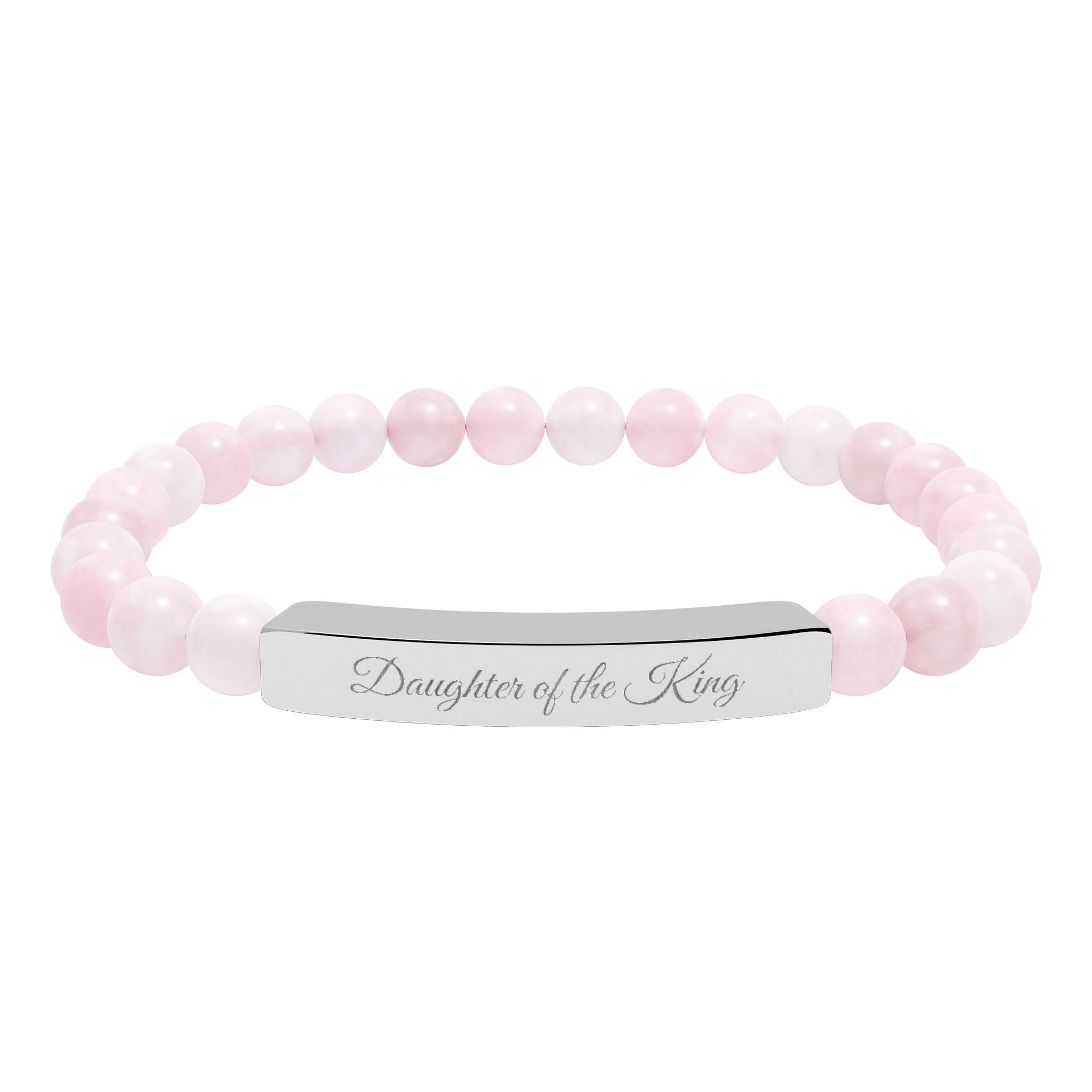 Daughter of the King | Bar Beaded Bracelet