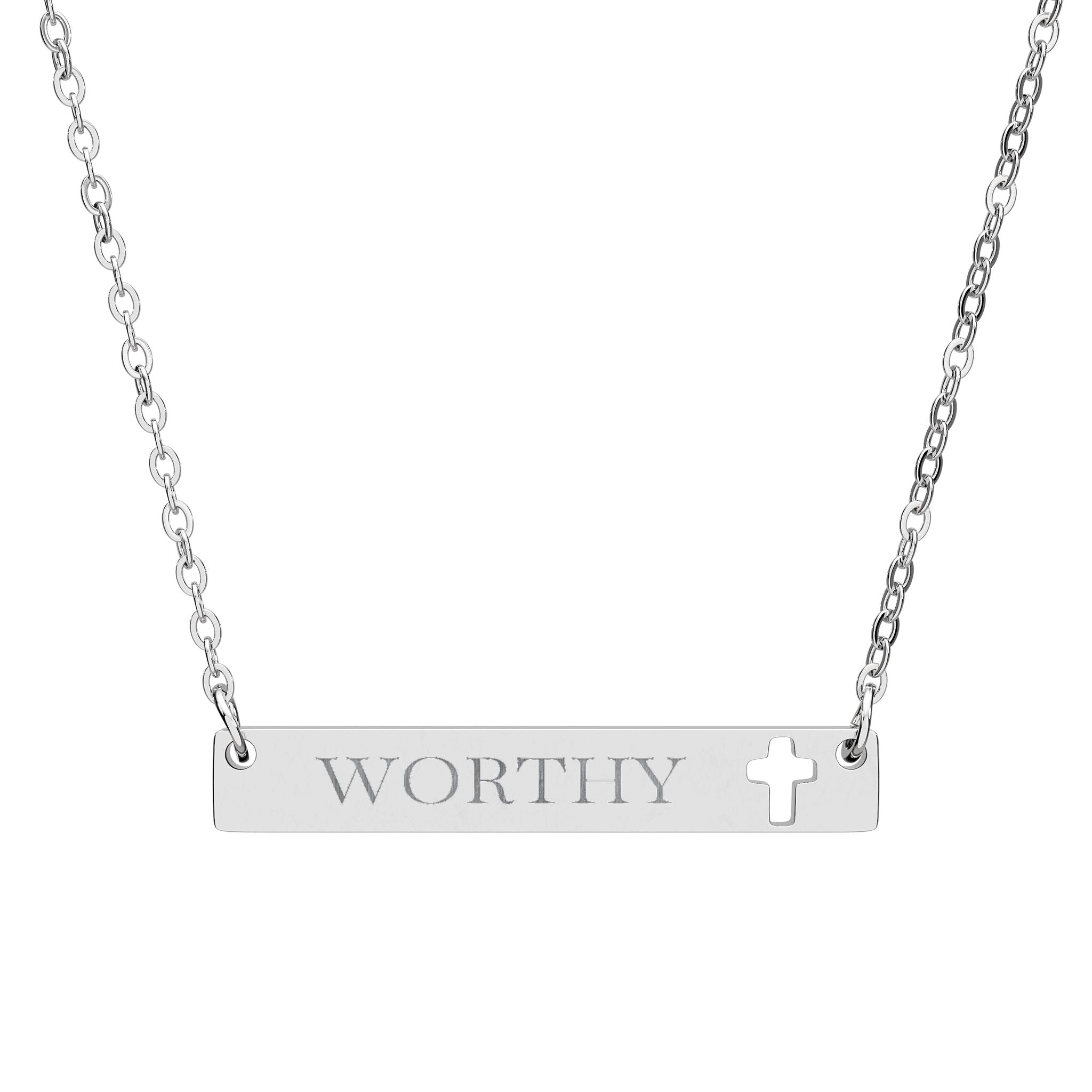 WORTHY | Bar Necklace