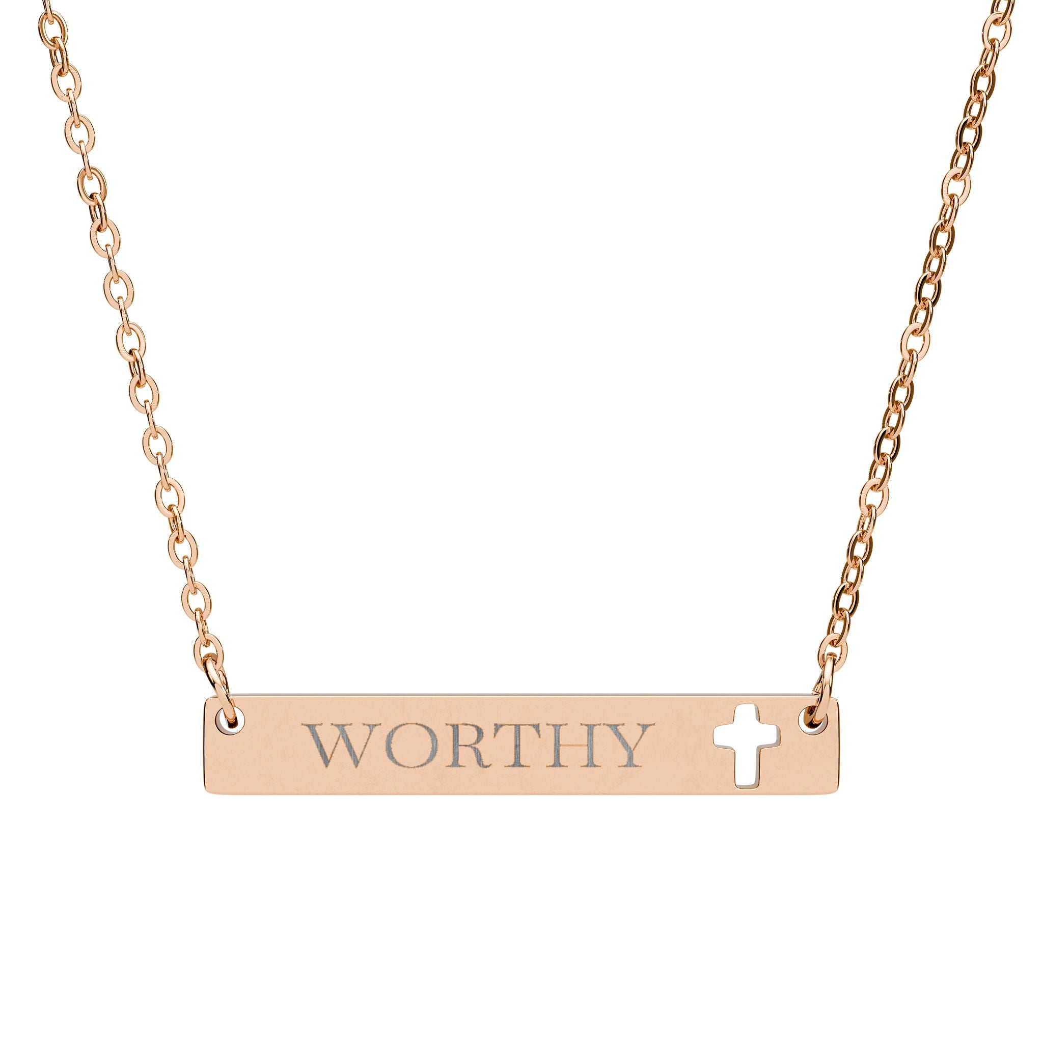 WORTHY | Bar Necklace