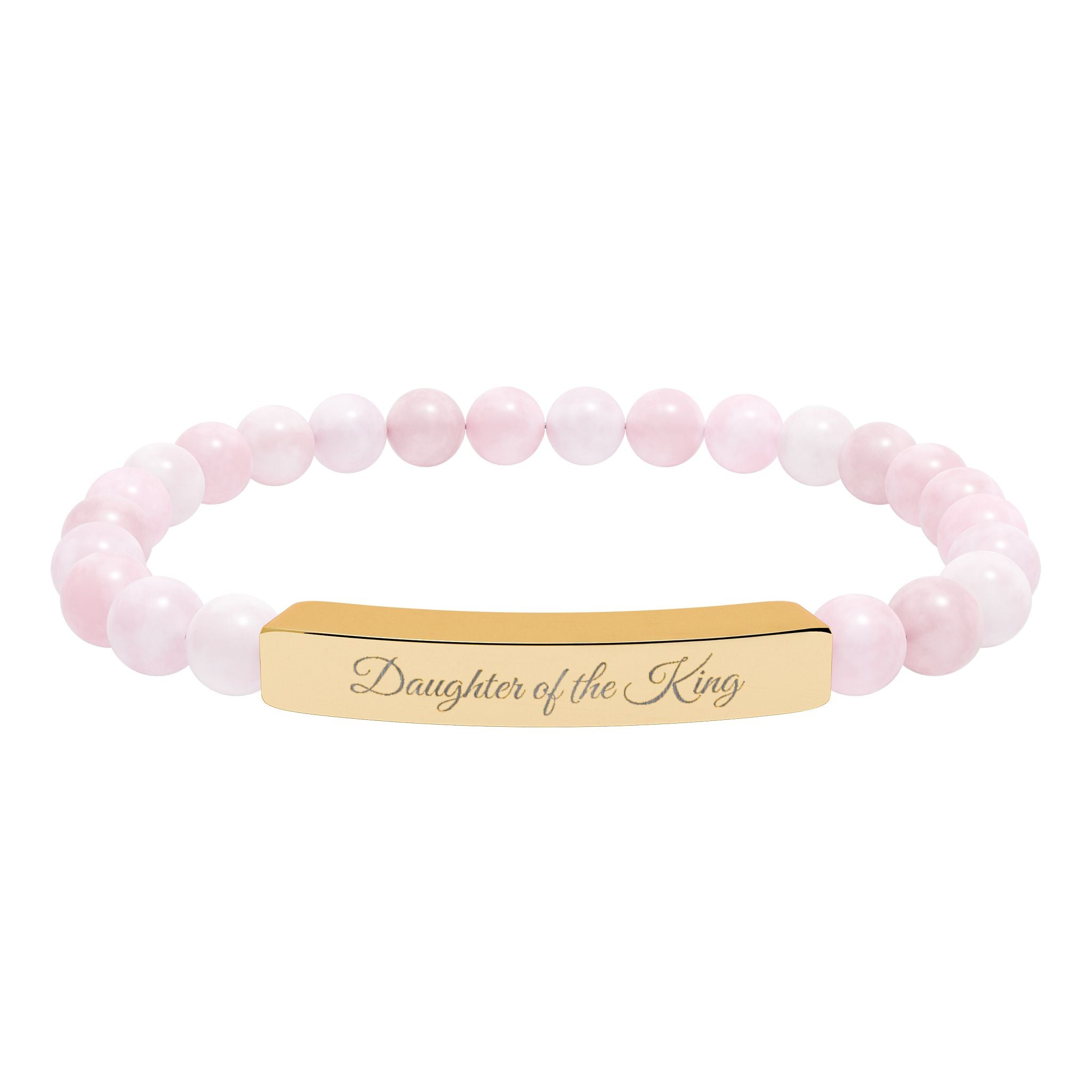 Daughter of the King | Bar Beaded Bracelet