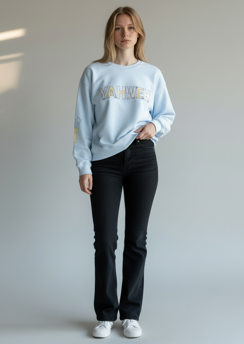 YAHWEH Quilted | Crew