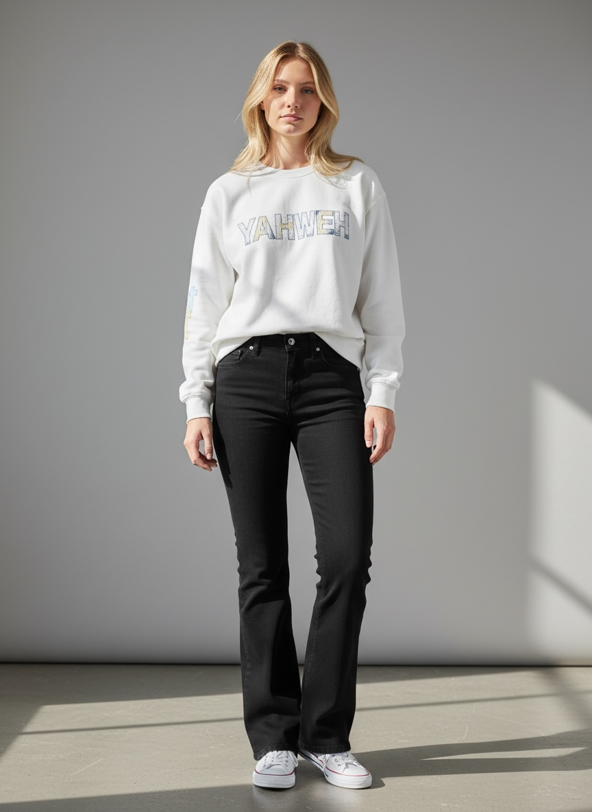 YAHWEH Quilted | Crew